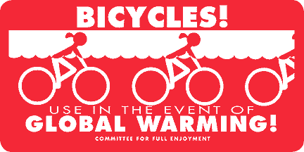 Bicycles: Use in the Event of Global Warming