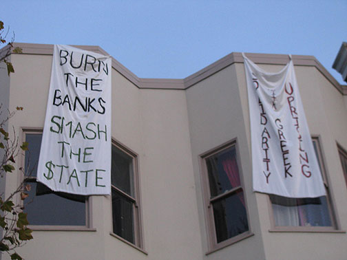 Anarchist Enthusiasm, Dec. 20, 2008, San Francisco.